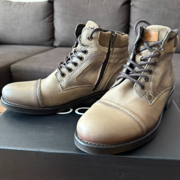 Aldo Ucide Laceup Boots - Picture 1 of 4